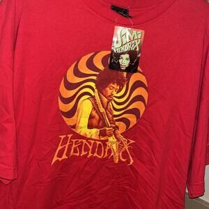 VINTAGE NWT Jimi Hendrix T-Shirt Size 2XL